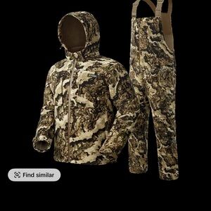 Tidewe Silent Camo Bibs and Jacket